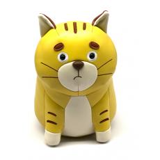 N23萌趣公仔-萌宠系列-大脸猫马克黄色