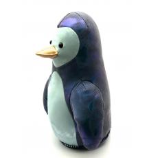 N23潮玩酷品-极地系列-企鹅赞恩蓝紫色16cm（小）