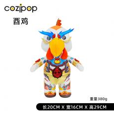 N23国潮文创-机甲十二生肖系列-酉鸡-站姿30厘米