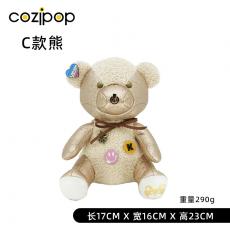 KB BEAR酷宝系列 C款熊（金色...