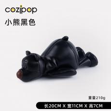 N23家居生活-手机支架-小熊黑色