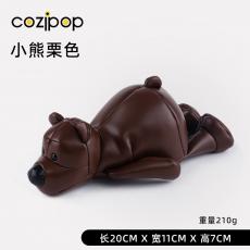 N23家居生活-手机支架-小熊栗色