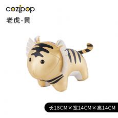 老虎摆件-金色-7寸
